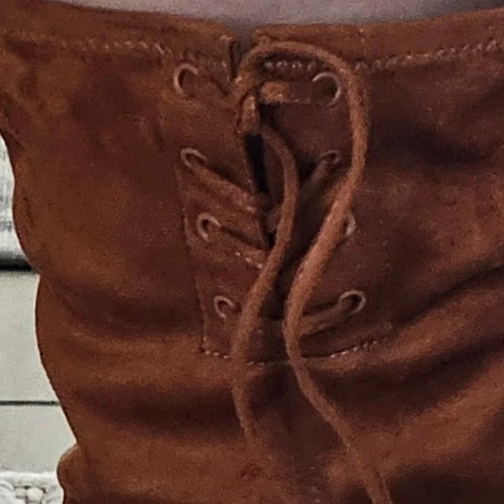 Vince Camuto, women brown suede over the knee boots, size 8 NWOT